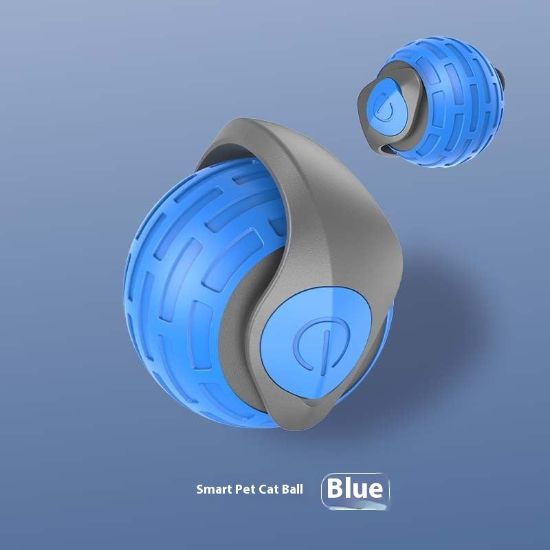 Interactive Electric Cat Toy Ball – USB Rechargeable Smart Rolling Teaser
